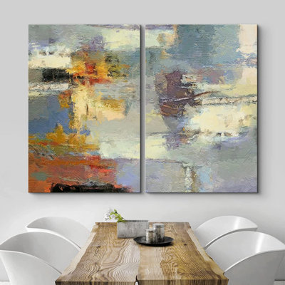 «Abstract Abstract Paint Effect», reproduction d'art sur toile