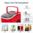 26 Lb.Daily Production Bullet Ice Countertop Ice Maker, Self-Cleaning Ice Makers-78609291