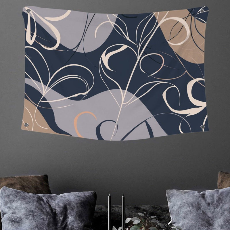 Microfiber Fabric Tapestry, 88" H x 104" W