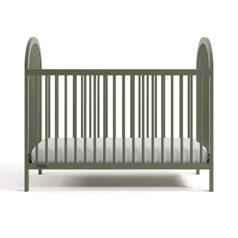 Lit de bébé convertible 3-en-1 Olivia, Olive, Non