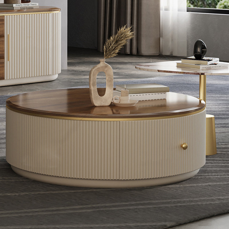 High end light luxury coffee table