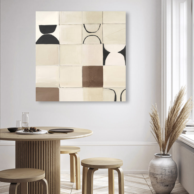 Boho Tiles Print by Oliver Gal, Gallery Wrapped, 40"H x 40"W