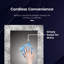 iBathUK Solstice Wall Mounted LED Illuminated Bathroom Mirror with Touch Light and Demister Pad, 500 x 700mm