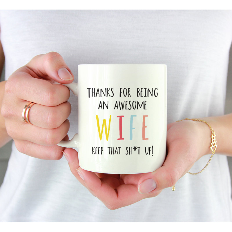 Tasse à café amusante, Femme