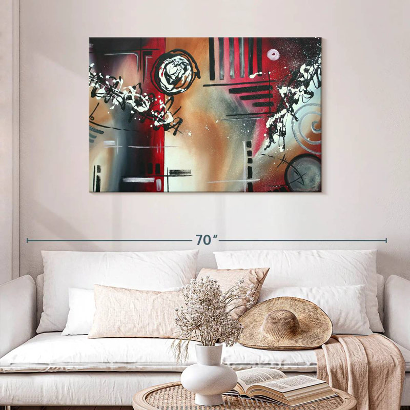 Avery Red Divinity, 30" H x 45" W