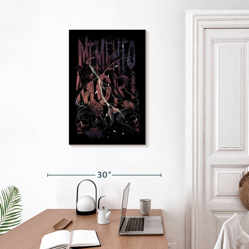 Memento Mori I, H 30 po x l 20 po