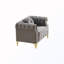 Chaise d'appoint rembourrée avec coussins ronds-1521341986