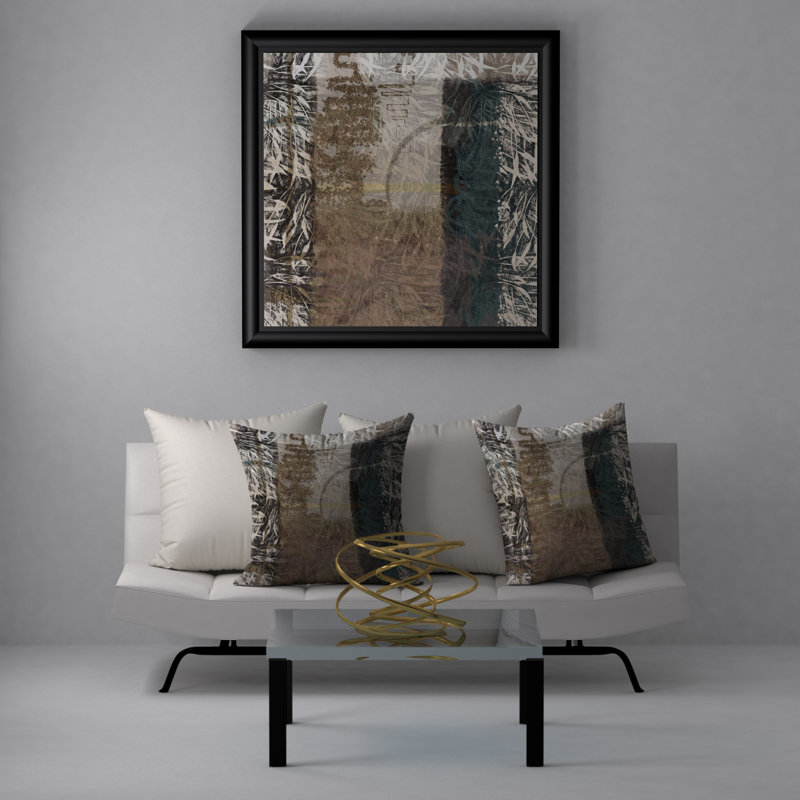 Housse de coussin carrée/insert, 24 po x 24 po