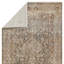 Clemente Oriental Machine Woven Polypropylene Area Rug in Tan/Taupe-1425526390
