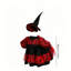 Porche oie, robe de décoration avec chapeau, rouge