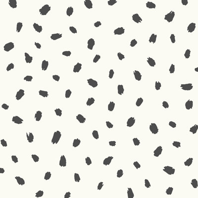 Papier peint à pois animaux
