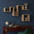 Vishnu 4 Piece Asymmetrical Accent Shelf-2085621392