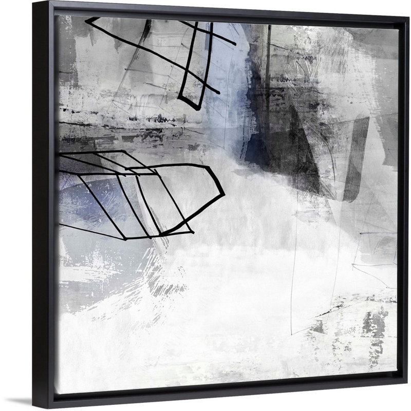 Print, 18" H x 18" W x 1.75" D, Black Framed