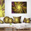 Coussin lombaire floral à fleurs exotiques-30735228