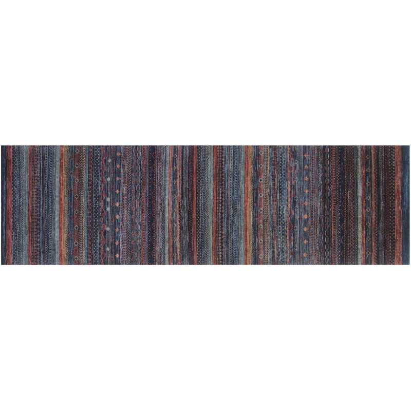 Traditional, Transitional One-of-a-Kind Runner 2'9" X 9'7" Runner Wool Area Rug
