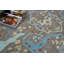 Hamilton hand-tufted New Zealand Wool Navy/Multi Area Rug-863507010-863666455
