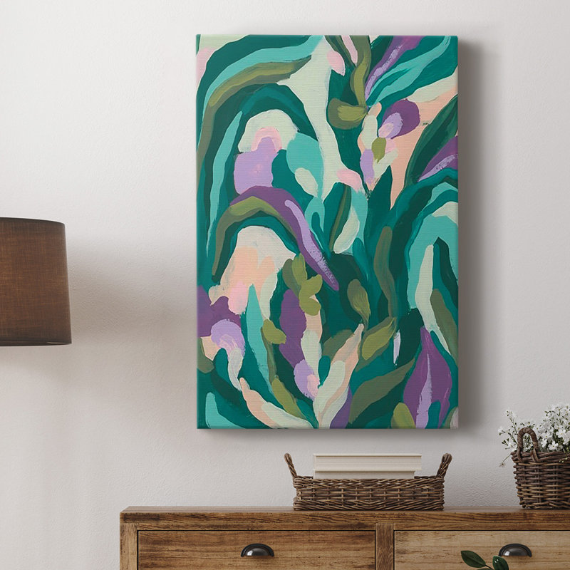 " Jungle Wave I ", 60" H x 40" W x 1" D