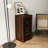 32 Modular Buffet Cabinet In Dark Brown Walnut - Wine Enthusiast's Choice For 32 Bottles Storage Unit