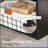 Modern Home Office Desk With 6-Tier Storage Shelves, 47" Writing Table With Bookshelf-1481313319-1481313318