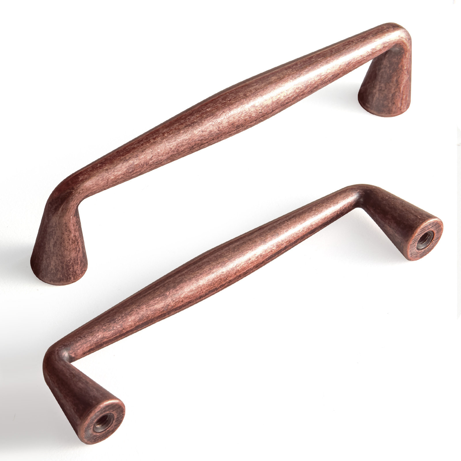Center Bar Pull Multipack , 3 3/4", Antique Copper