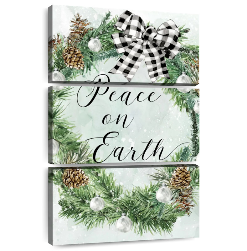 Couronne Tergel Peace On Earth, H 45 po x l 28 po