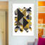 «Triangles Org», impression sur toile-18690042-74272411-74272406