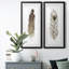 Cadre photo, ensemble de peintures sur papier