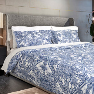 Casa Platino Cotton Floral Duvet Cover