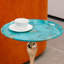 Table d'appoint polyvalente en métal à piédestal-366635337-366635342