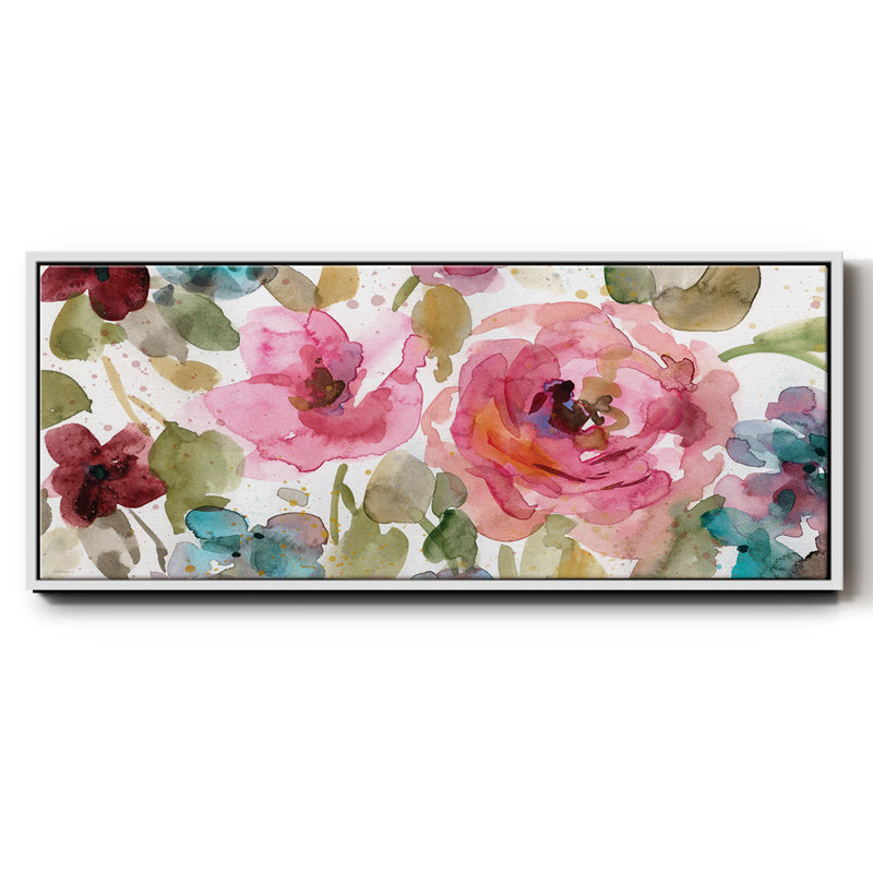 Garden Palette I- Framed Canvas