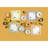 Set of12 Appie Plates Citrus Burst