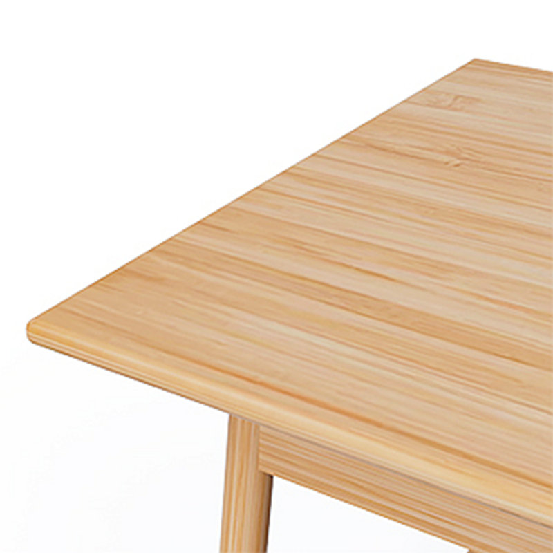 Nouveau bureau d'ordinateur, bureau d'écriture en bambou, bureau de travail simple et moderne pour bureau à domicile, bureau de bureau