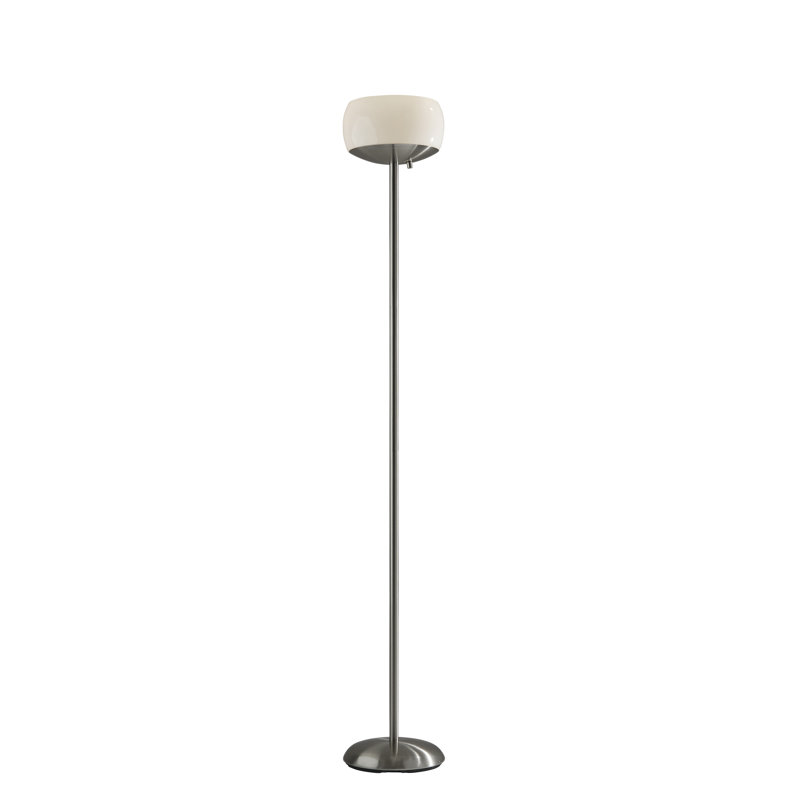 Perdita 71'' Torchiere Floor Lamp, Steel