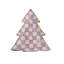 Bubblegum Pink Check Tree Dish