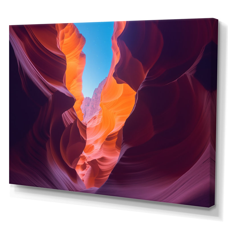 " Upper Antelope Canyon I ", Wrapped Canvas, 30" H x 40" W x 1.5" D