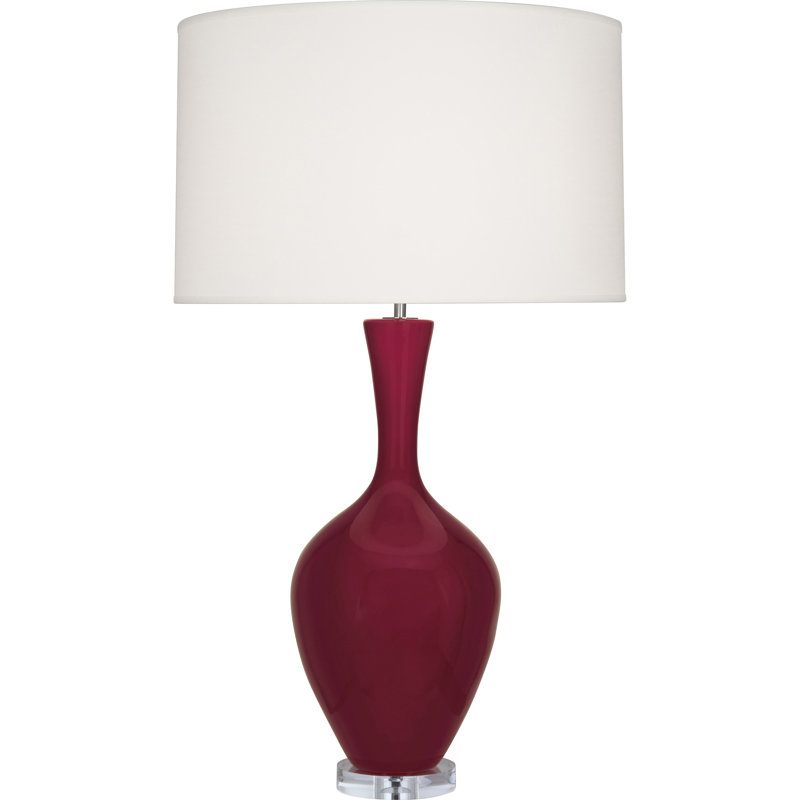 Audrey 33.5" Table Lamp, Sugar Plum