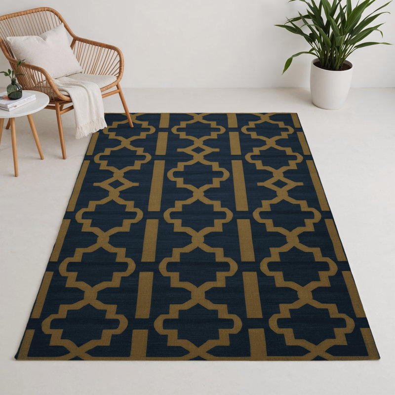 Tapis gris intérieur et extérieur Trellis, Rectangulaire 3 pi x 5 pi