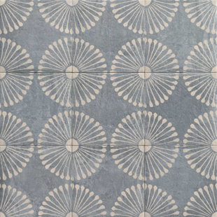 Carrelage de sol et mural en porcelaine satinée à motif 8 "x 8" Amanecer