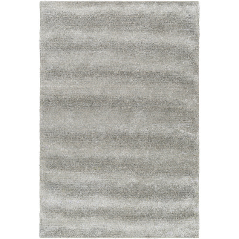 Tapis en viscose / laine touffeté à la main Babet, Rectangle 5 pi x 7 pi 6 po