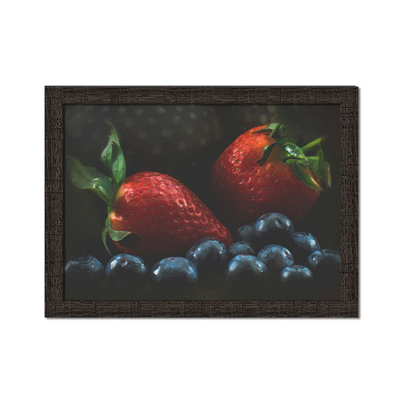 Berry Good par Hal Halli. Impression sur papier - Monté et encadré, taille de l'image - 30 x 40, H 34 po x l 44 po