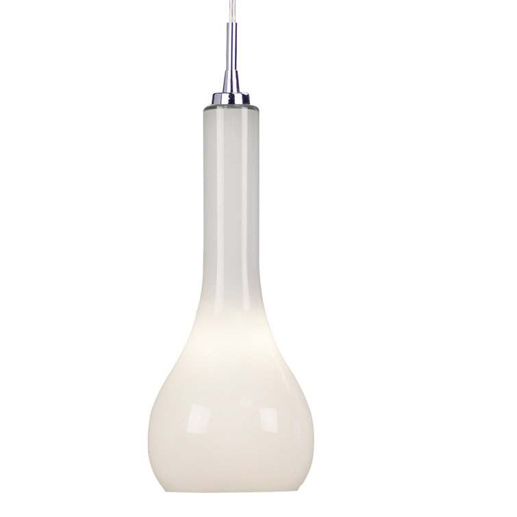 Garnich 1 - Light Chrome LED Teardrop Pendant