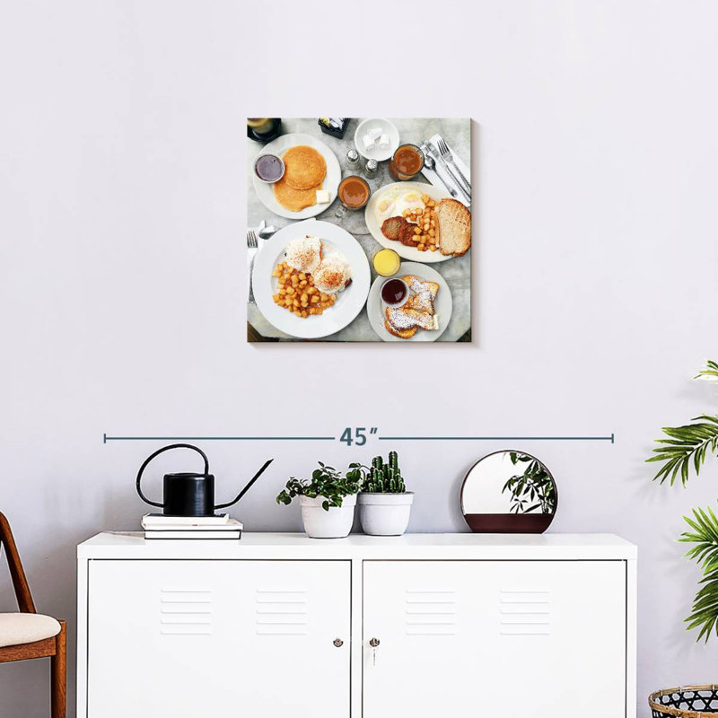 Arney Brunch Feast, 20" H x 20" W
