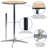 Marrel Round Wood Cocktail Table with Columns-92296668-11792483-92296669