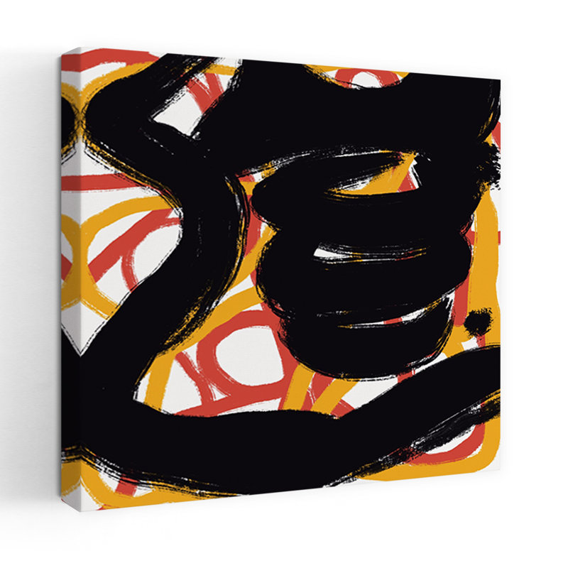 Art contemporain, art abstrait abstrait et audacieux, H 24 po x l 24 po