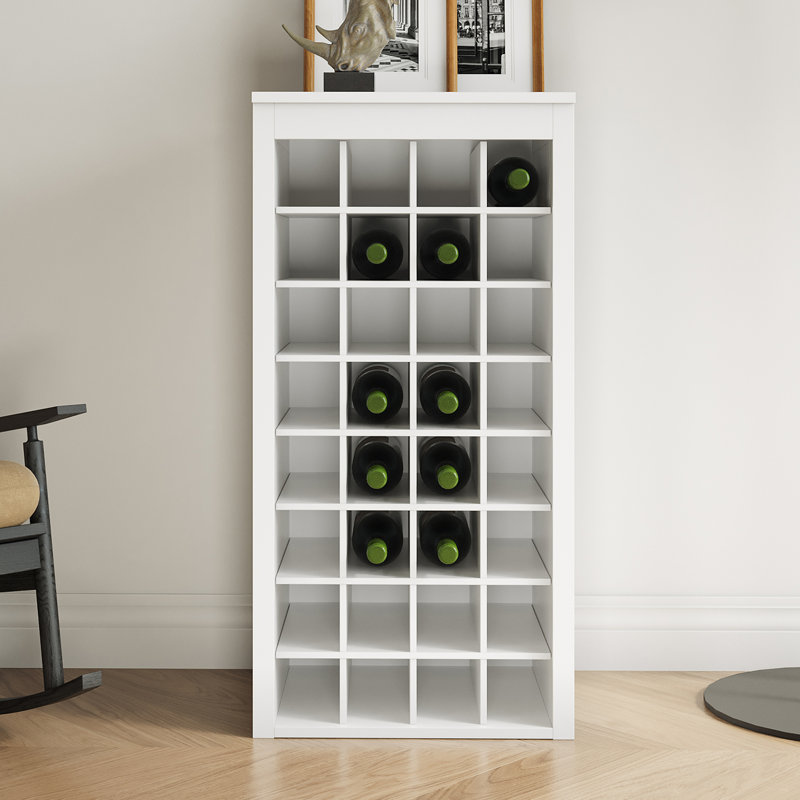Onstott 15.94 " L Wine Bar, White