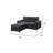 Paduka Island Oasis Loveseat With Ottoman