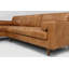 Canapé et méridienne en cuir véritable de 111,4 po de largeur Brochu-851560644-851560667