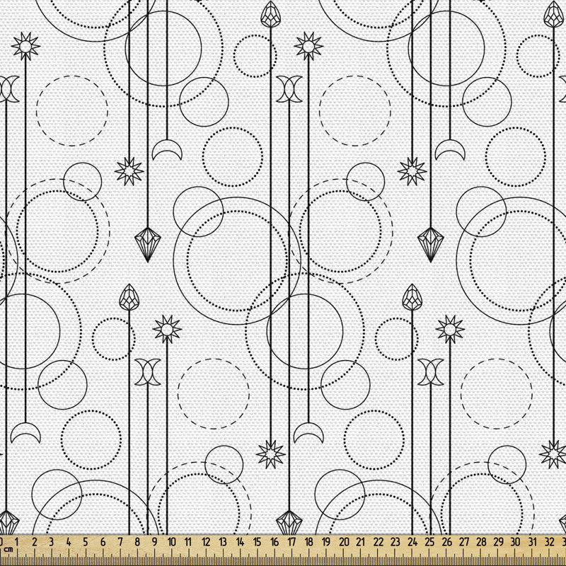 Tissu Ambesonne par The Yard, l 36 po x L 360 po