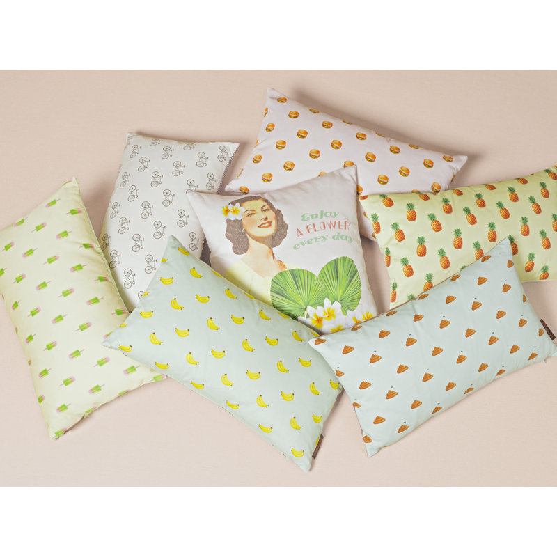 Coussin lombaire en coton chaud & burger