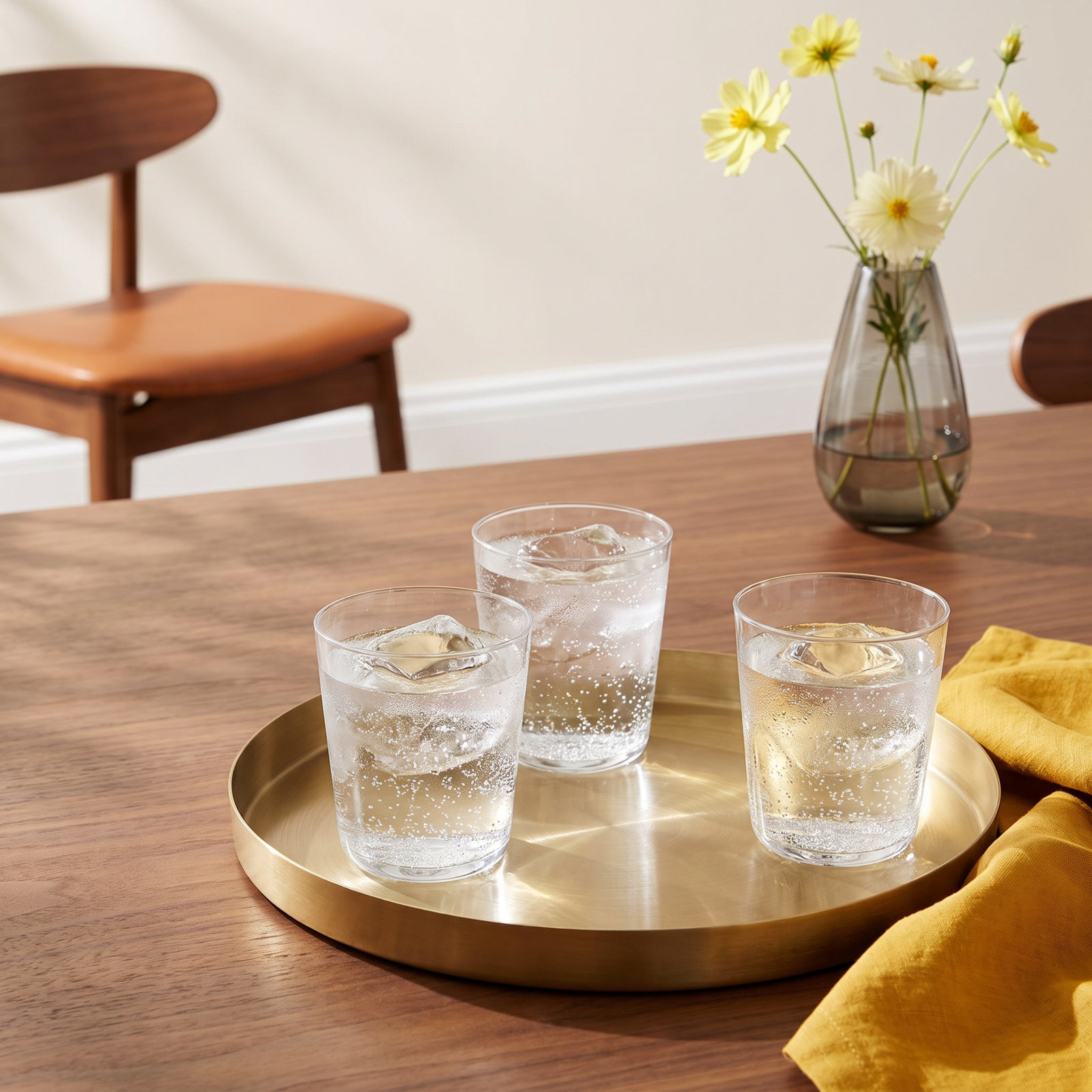 Plastic Whiskey Glass, Clear